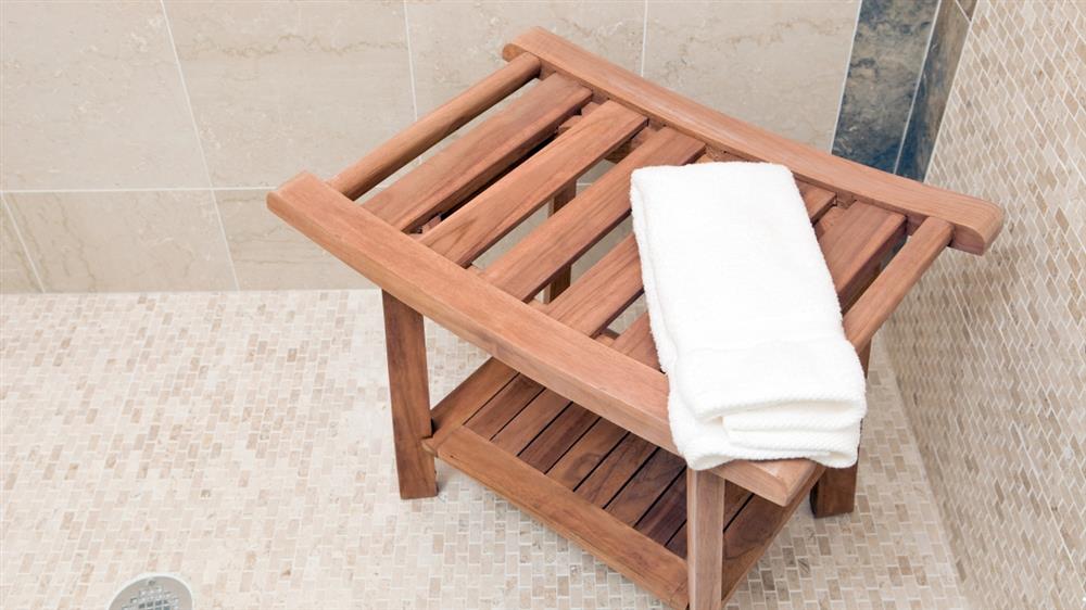 Shower bench